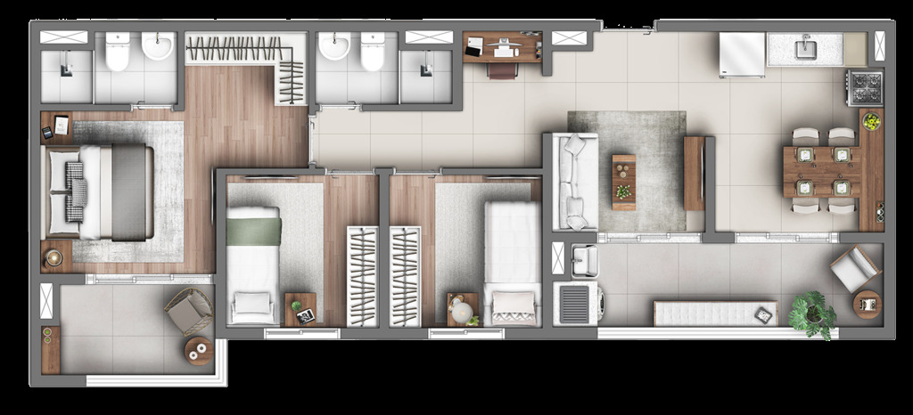 Apartamento, 2 quartos, 41 m² - Foto 29