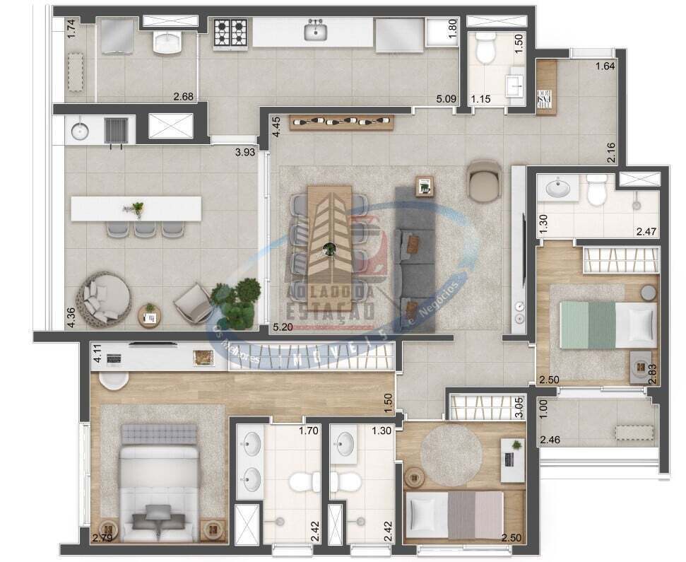 Apartamento, 3 quartos, 95 m² - Foto 17
