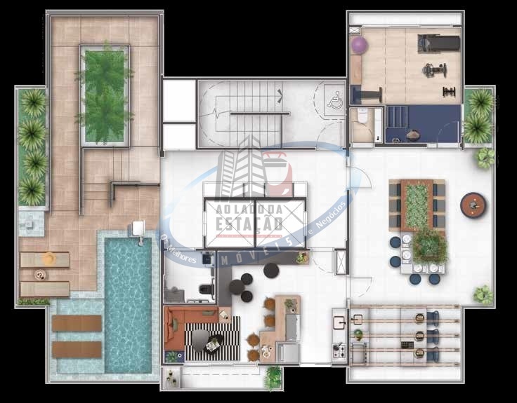 Apartamento, 2 quartos, 37 m² - Foto 36