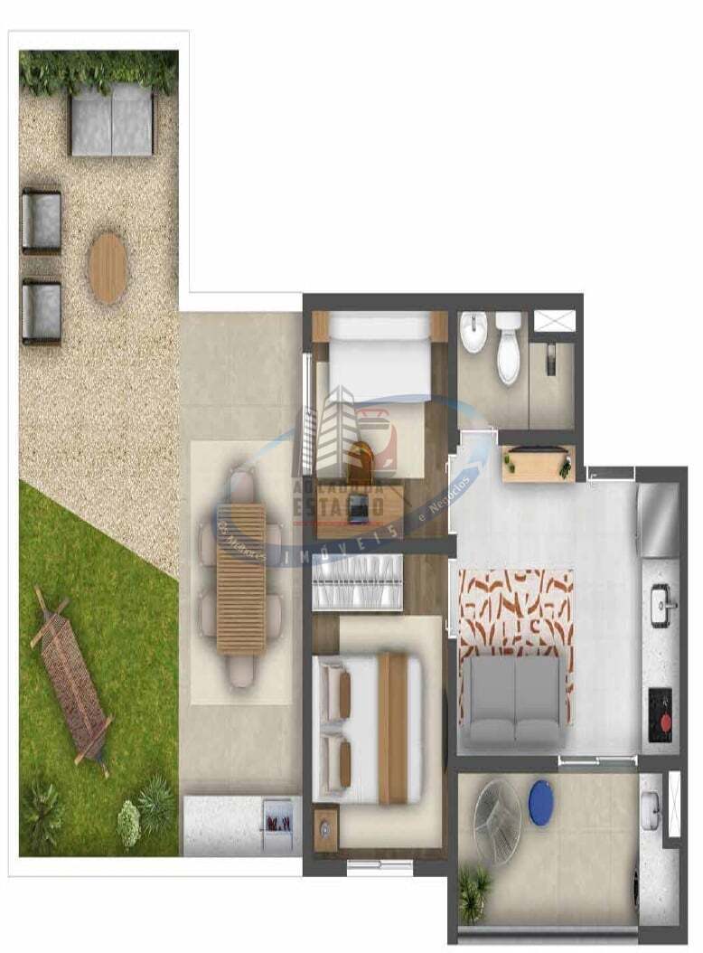 Apartamento, 2 quartos, 36 m² - Foto 33