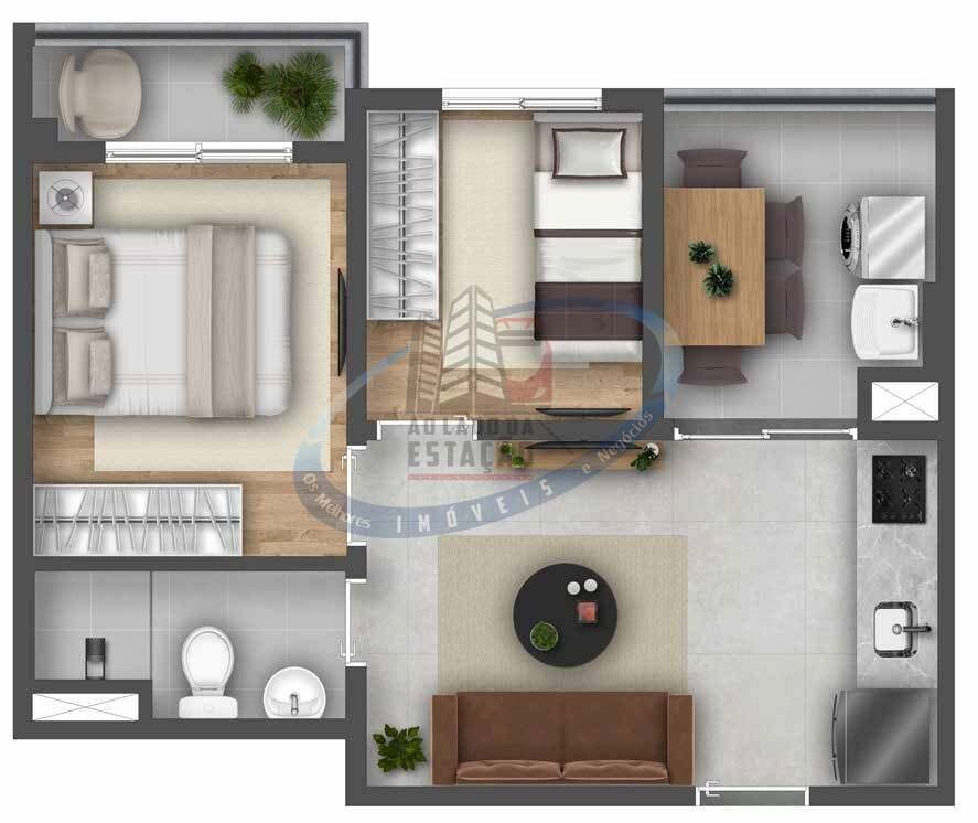 Apartamento, 2 quartos, 36 m² - Foto 31