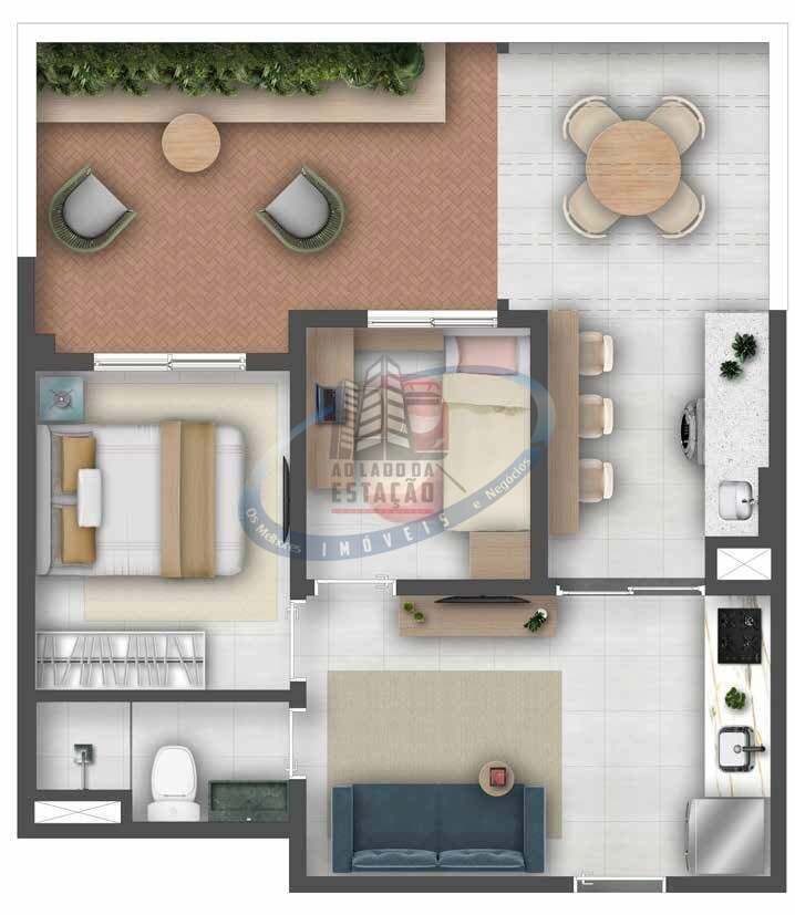 Apartamento, 2 quartos, 36 m² - Foto 32