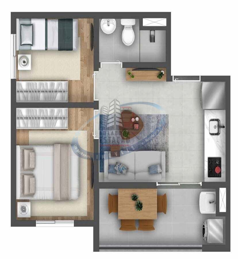 Apartamento, 2 quartos, 36 m² - Foto 30