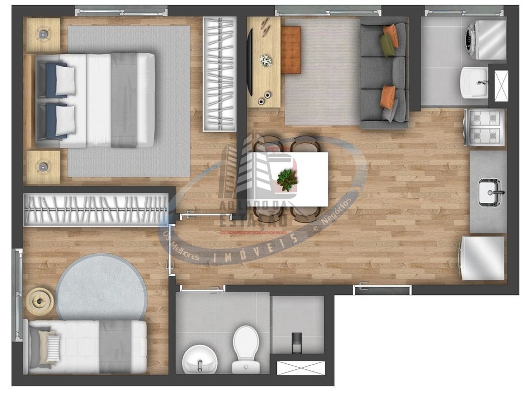 Apartamento, 1 quarto, 30 m² - Foto 19