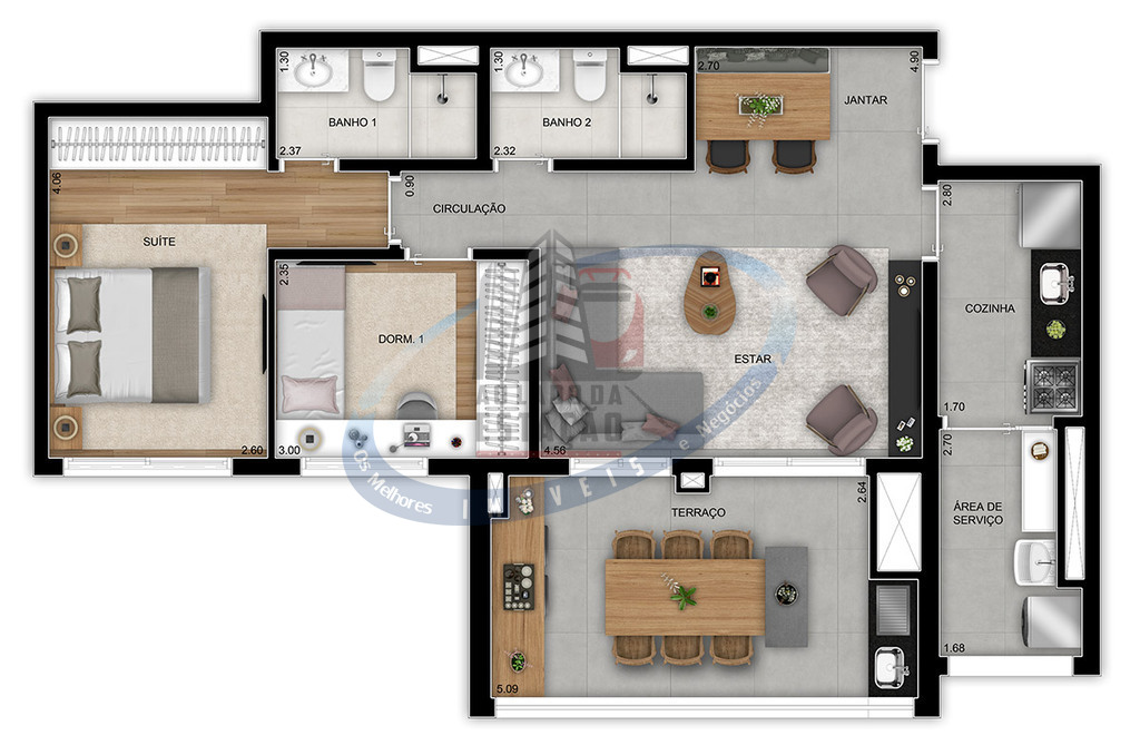 Apartamento, 3 quartos, 81 m² - Foto 26