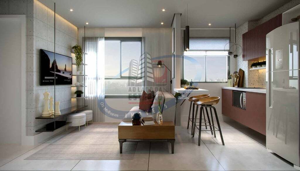 Apartamento, 2 quartos, 33 m² - Foto 2