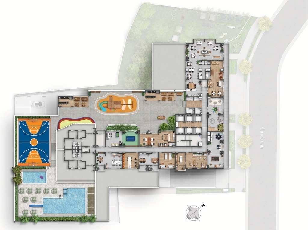 Apartamento, 2 quartos, 45 m² - Foto 22