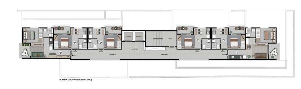Apartamento, 1 quarto, 33 m² - Foto 20