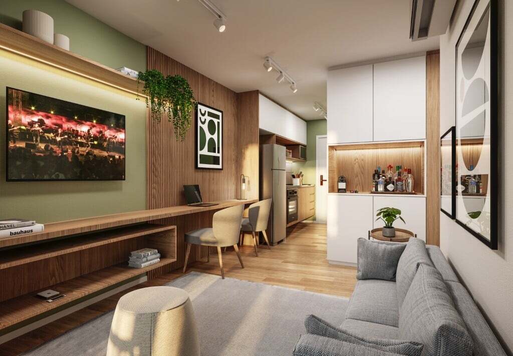 Apartamento, 1 quarto, 33 m² - Foto 5