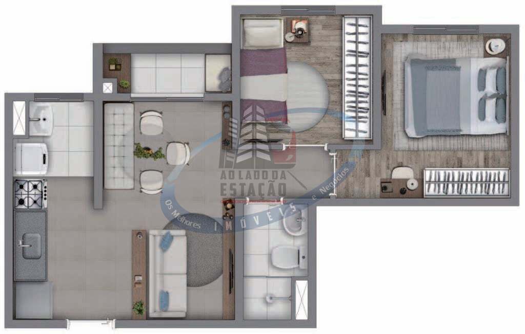 Apartamento, 2 quartos, 34 m² - Foto 20