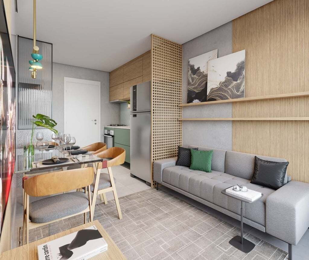 Apartamento à venda com 2 quartos, 35m² - Foto 3