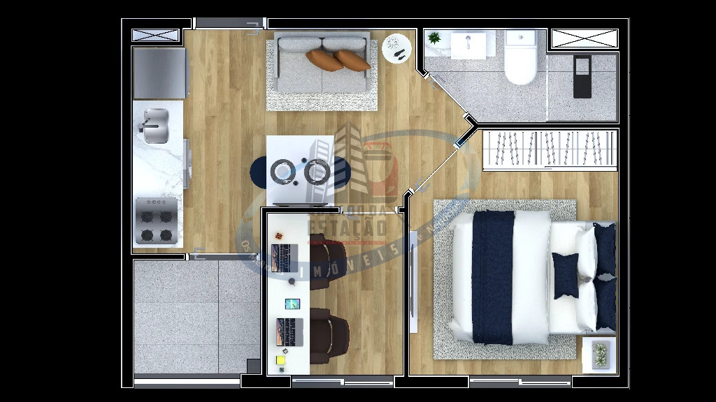 Apartamento à venda com 1 quarto, 26m² - Foto 29