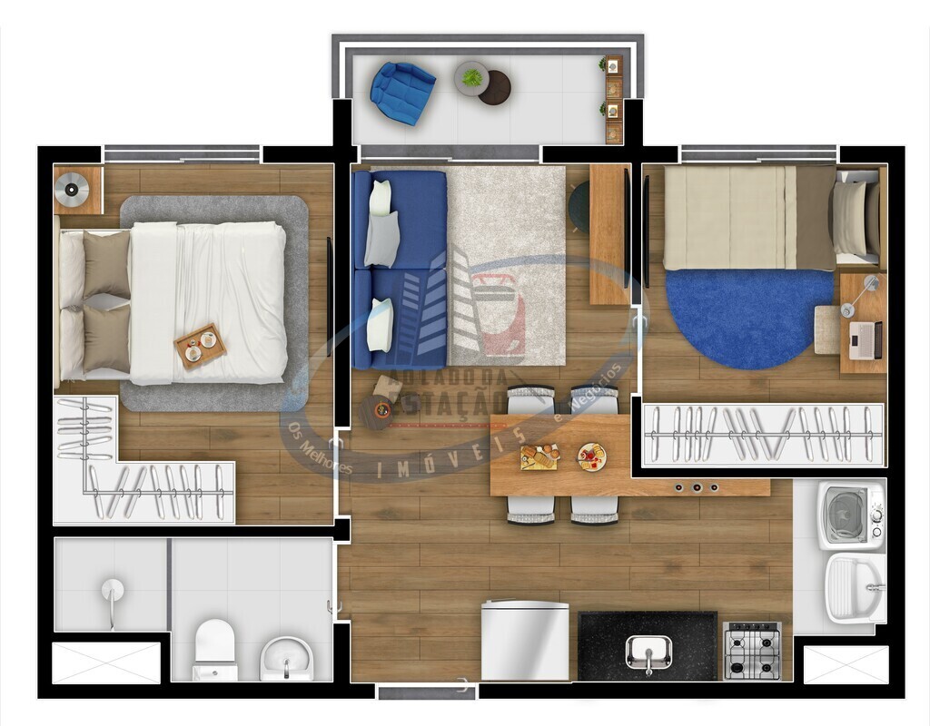 Apartamento, 2 quartos, 36 m² - Foto 17