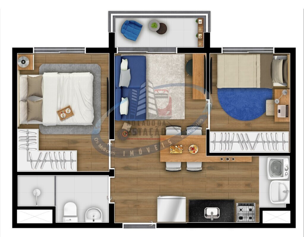 Apartamento, 2 quartos, 36 m² - Foto 18