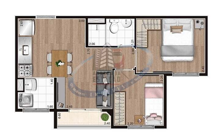 Apartamento à venda com 2 quartos, 37m² - Foto 13