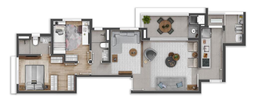 Apartamento, 3 quartos, 81 m² - Foto 24
