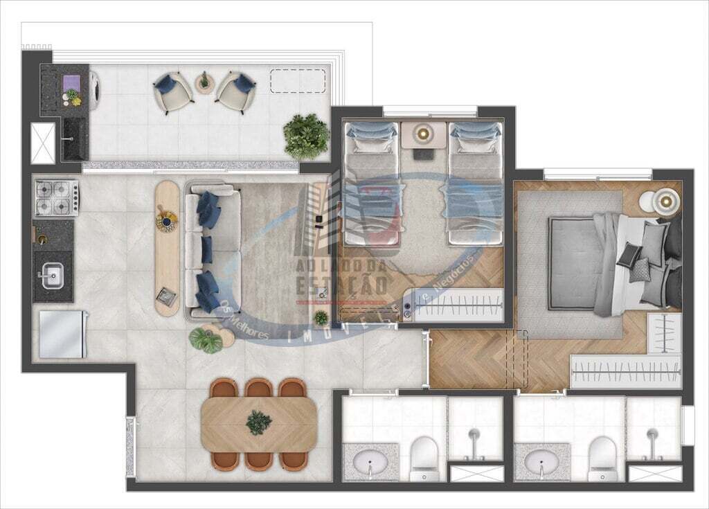 Apartamento, 2 quartos, 49 m² - Foto 16