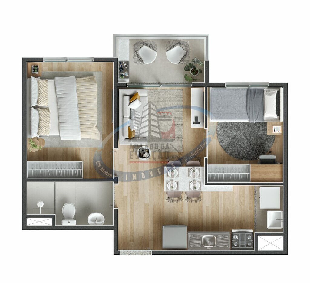 Apartamento, 2 quartos, 38 m² - Foto 19