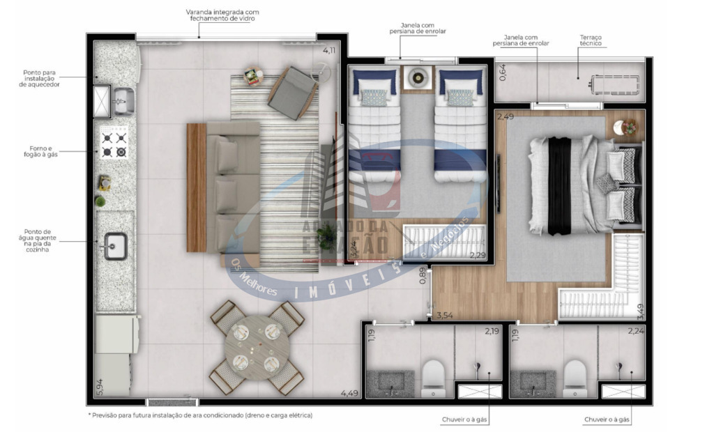 Apartamento, 3 quartos, 77 m² - Foto 17