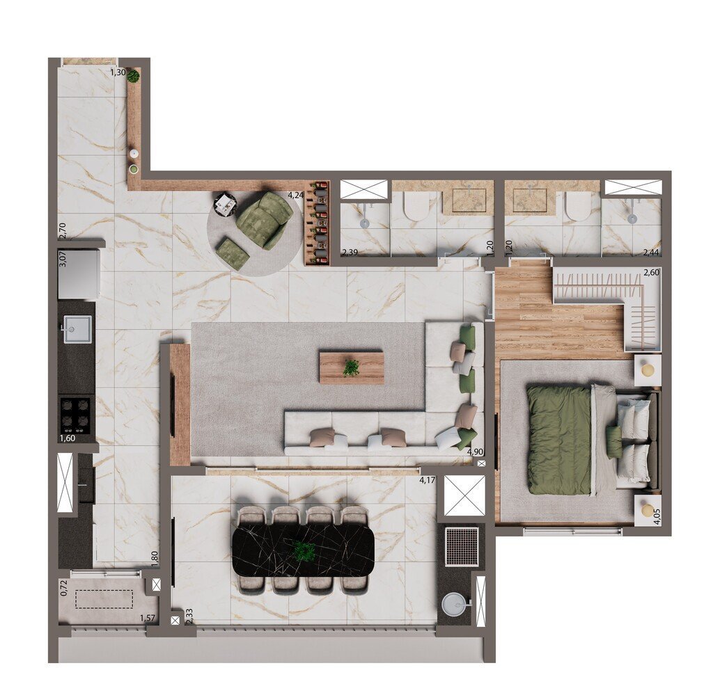 Apartamento, 3 quartos, 84 m² - Foto 20