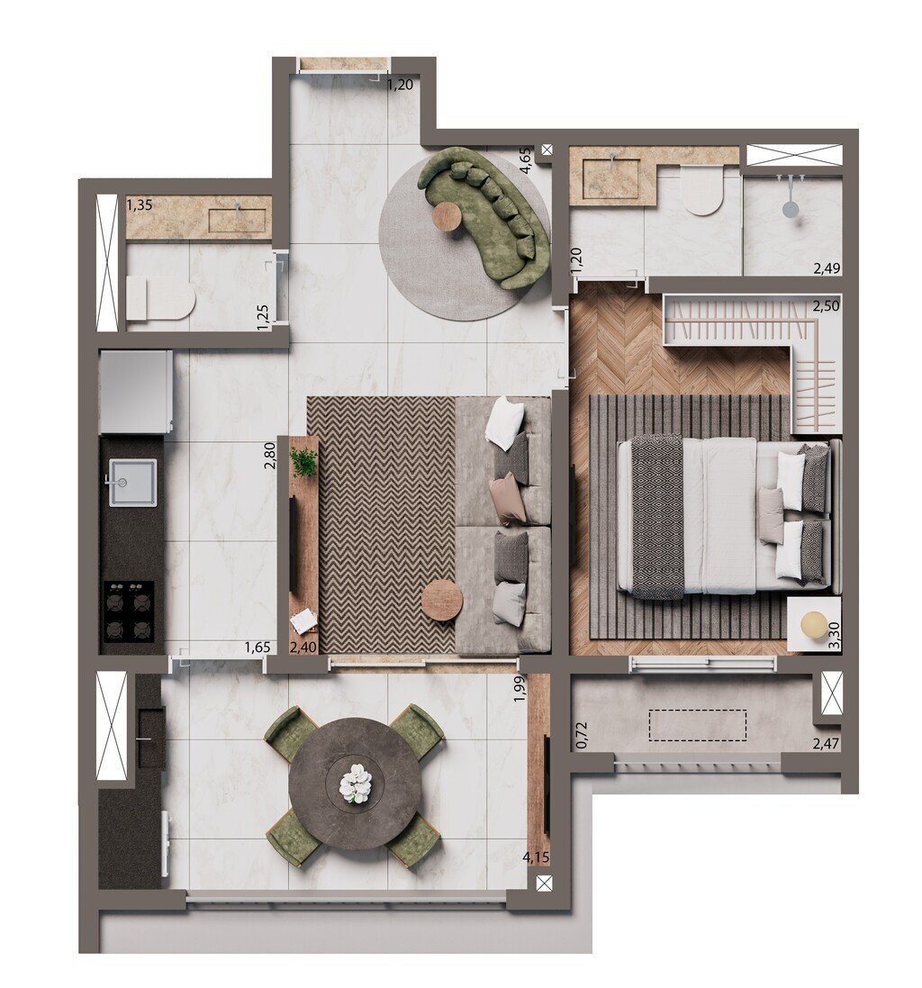 Apartamento, 3 quartos, 84 m² - Foto 15