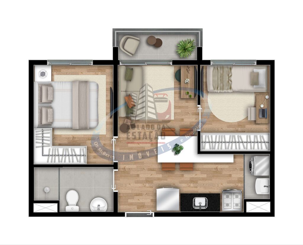Apartamento, 2 quartos, 36 m² - Foto 16