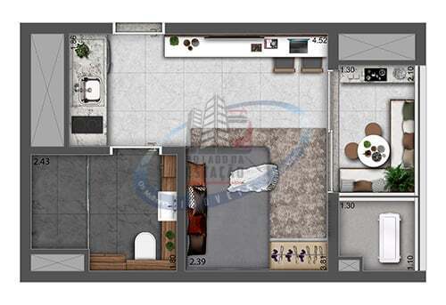 Apartamento, 3 quartos, 78 m² - Foto 15