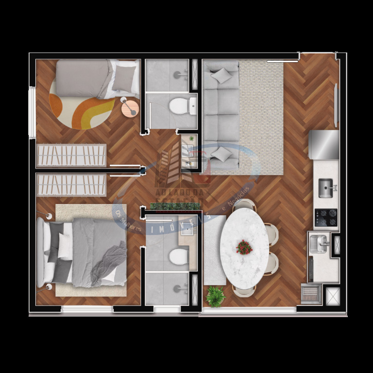 Apartamento, 2 quartos, 44 m² - Foto 19