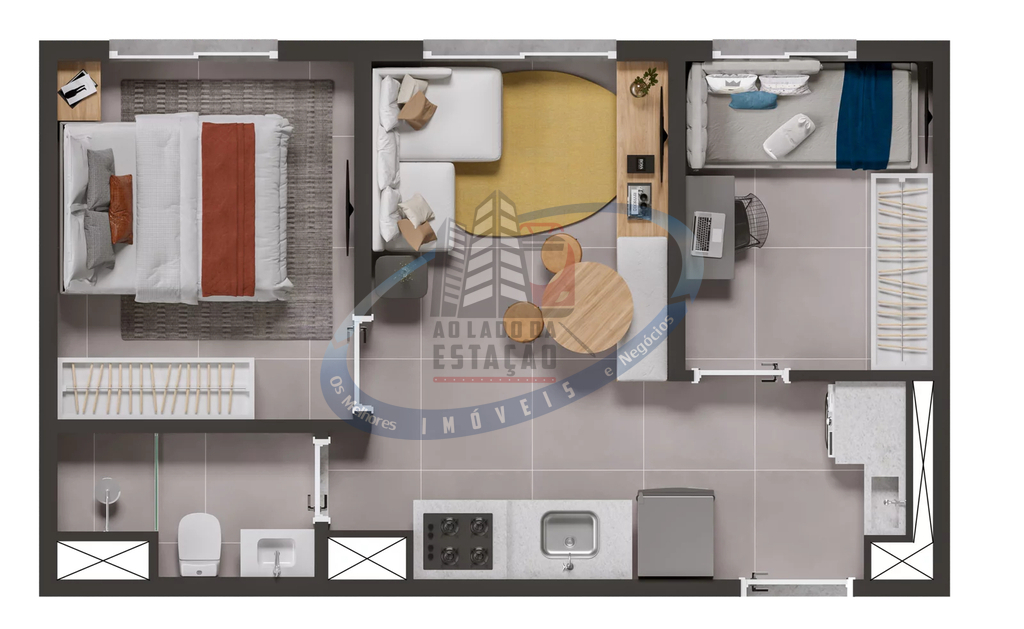 Apartamento à venda com 2 quartos, 32m² - Foto 18