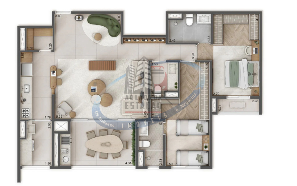 Apartamento, 3 quartos, 109 m² - Foto 21