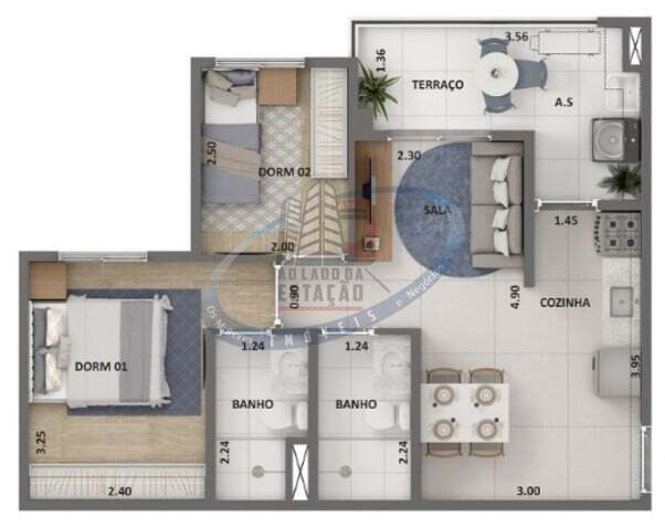 Apartamento, 2 quartos, 49 m² - Foto 28