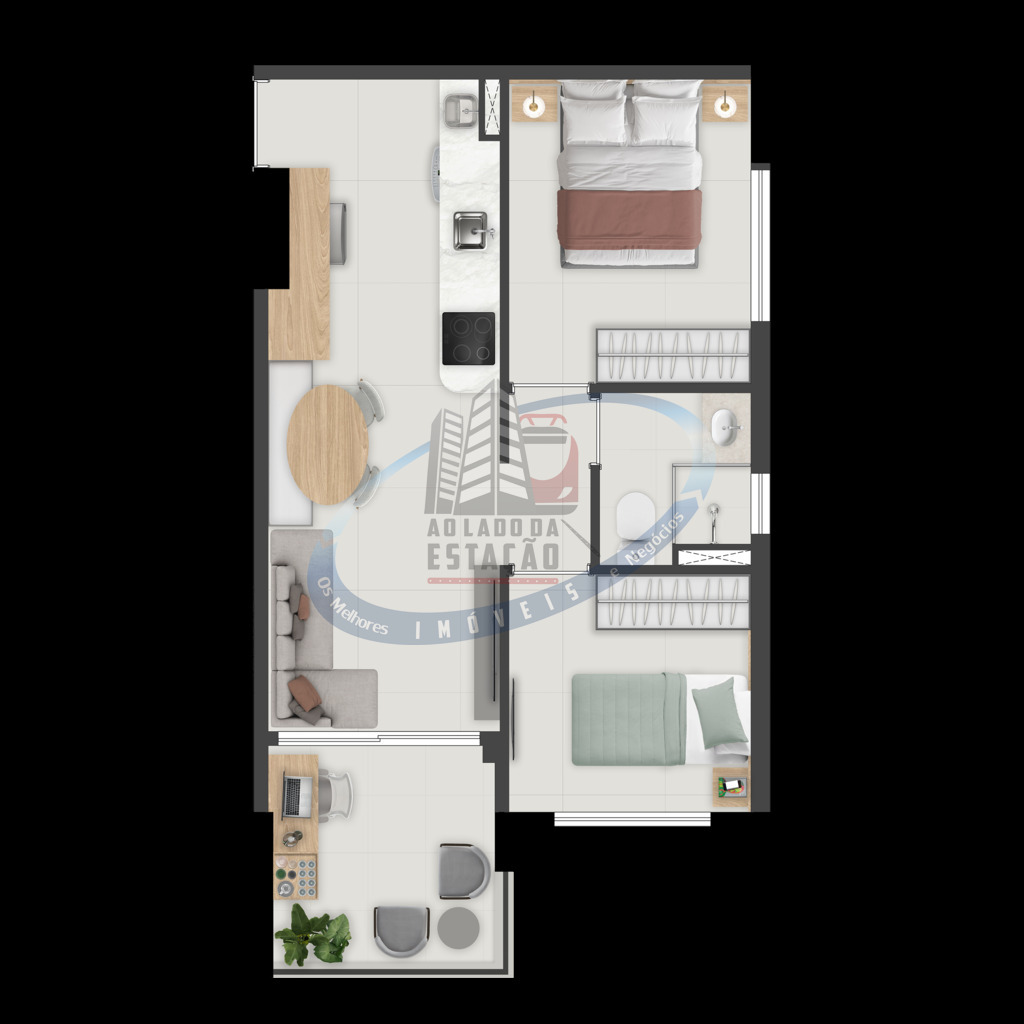 Apartamento, 2 quartos, 41 m² - Foto 39