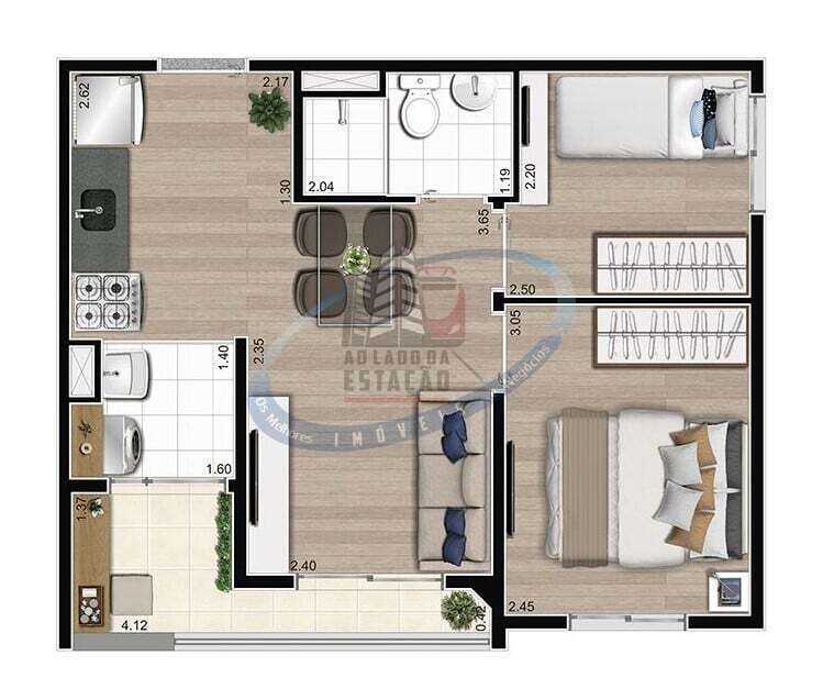 Apartamento à venda com 2 quartos, 38m² - Foto 24
