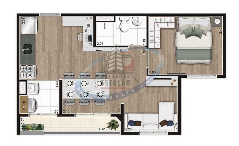 Apartamento à venda com 2 quartos, 38m² - Foto 21