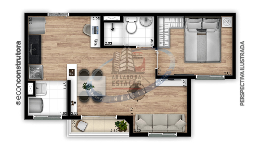 Apartamento, 2 quartos, 32 m² - Foto 11