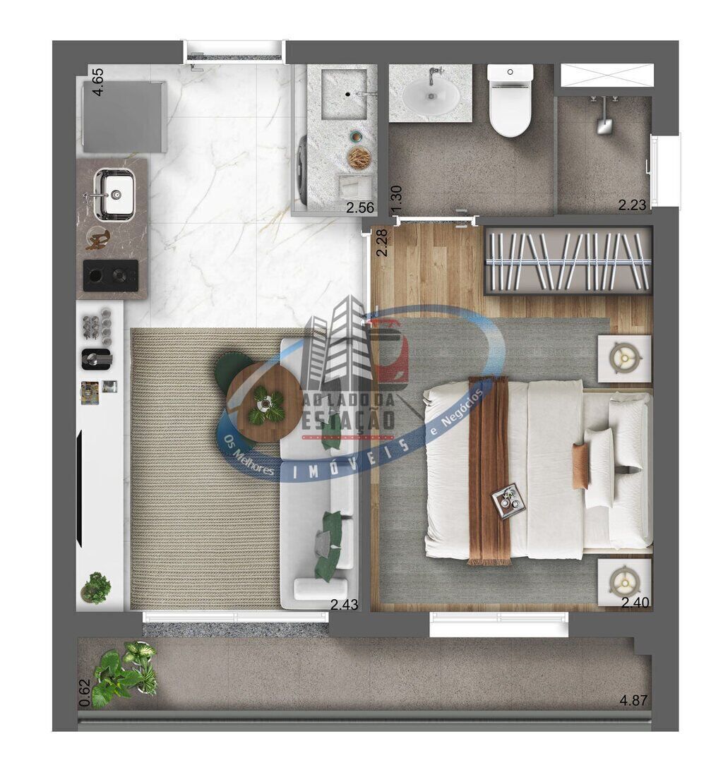 Apartamento, 1 quarto, 29 m² - Foto 27