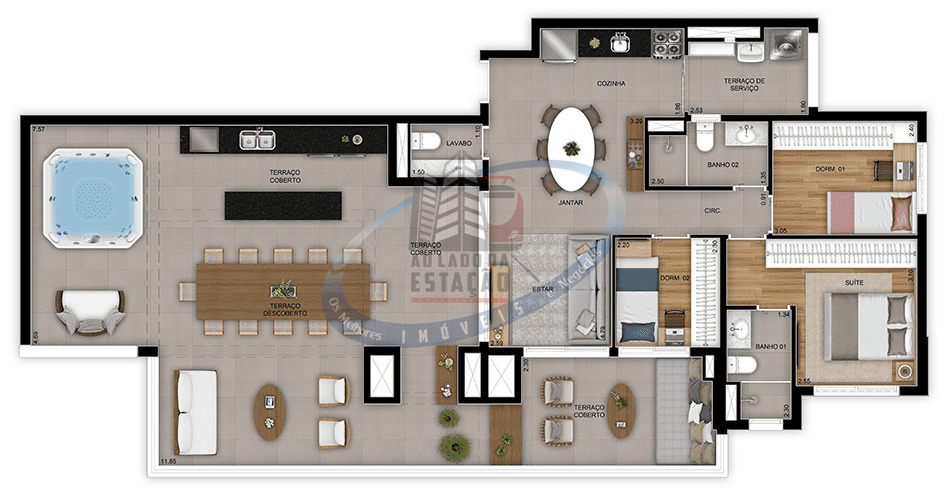 Apartamento, 3 quartos, 78 m² - Foto 23