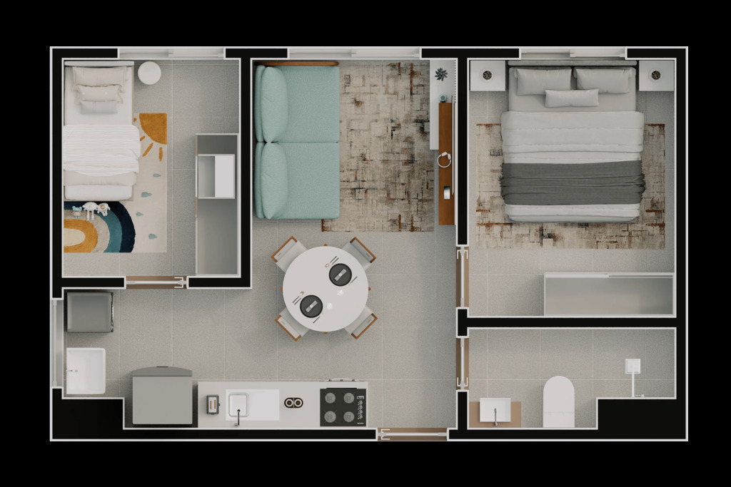 Apartamento, 2 quartos, 32 m² - Foto 25