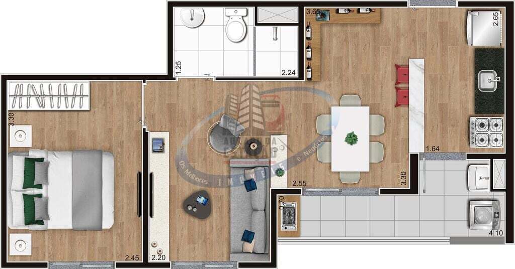 Apartamento, 2 quartos, 38 m² - Foto 25