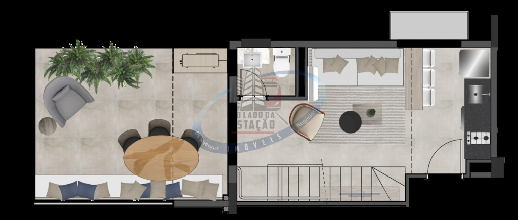Apartamento, 1 quarto, 18 m² - Foto 53