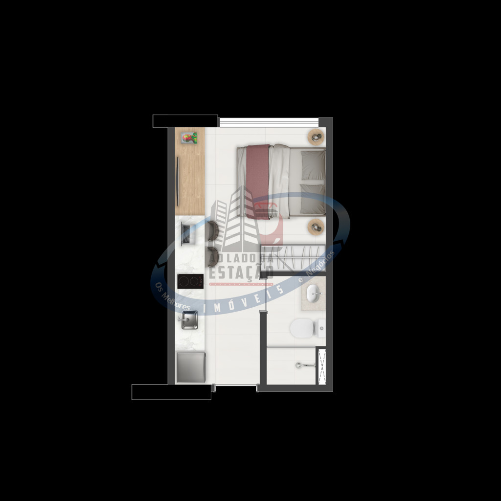 Apartamento, 1 quarto, 17 m² - Foto 39