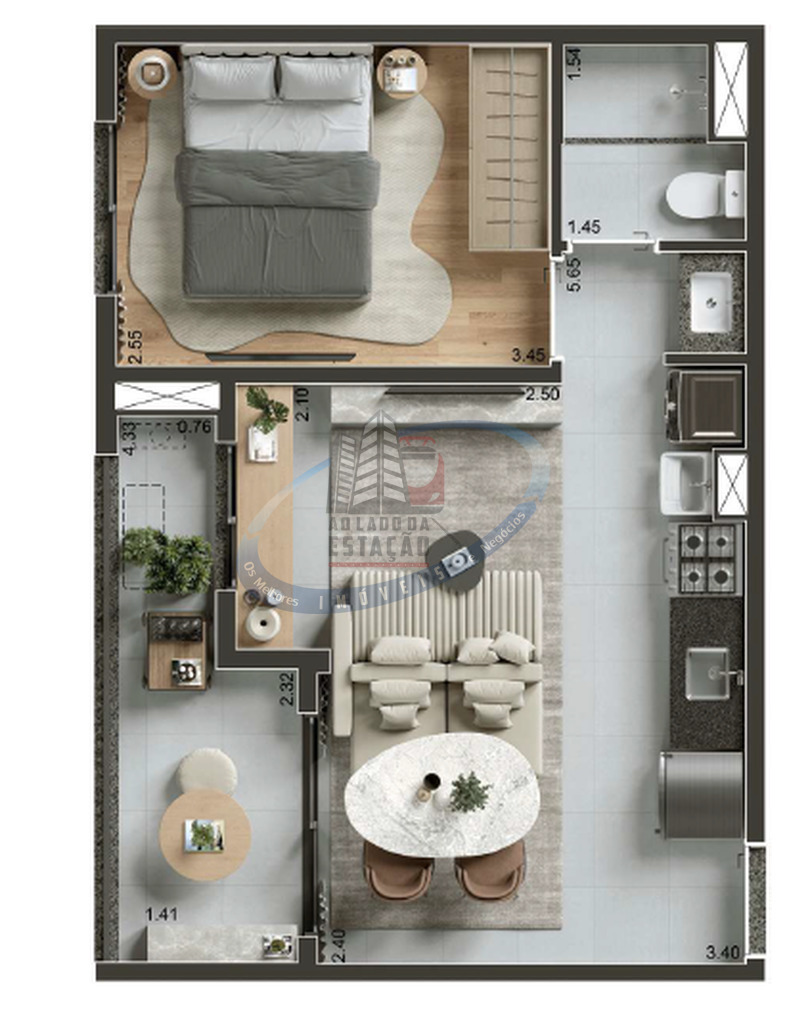 Apartamento, 2 quartos, 40 m² - Foto 32