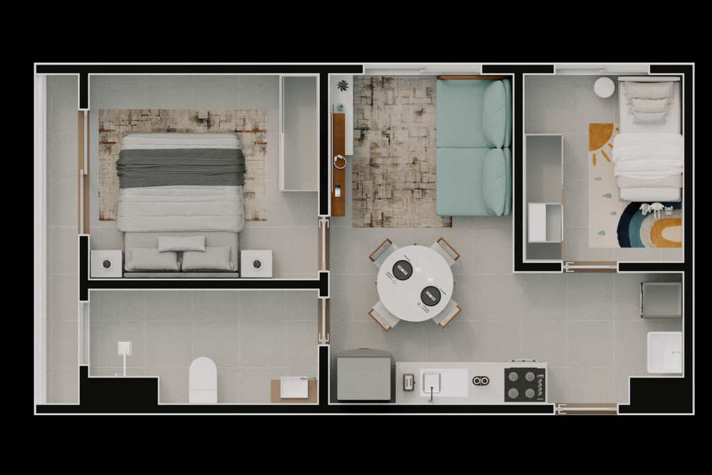 Apartamento, 2 quartos, 37 m² - Foto 26