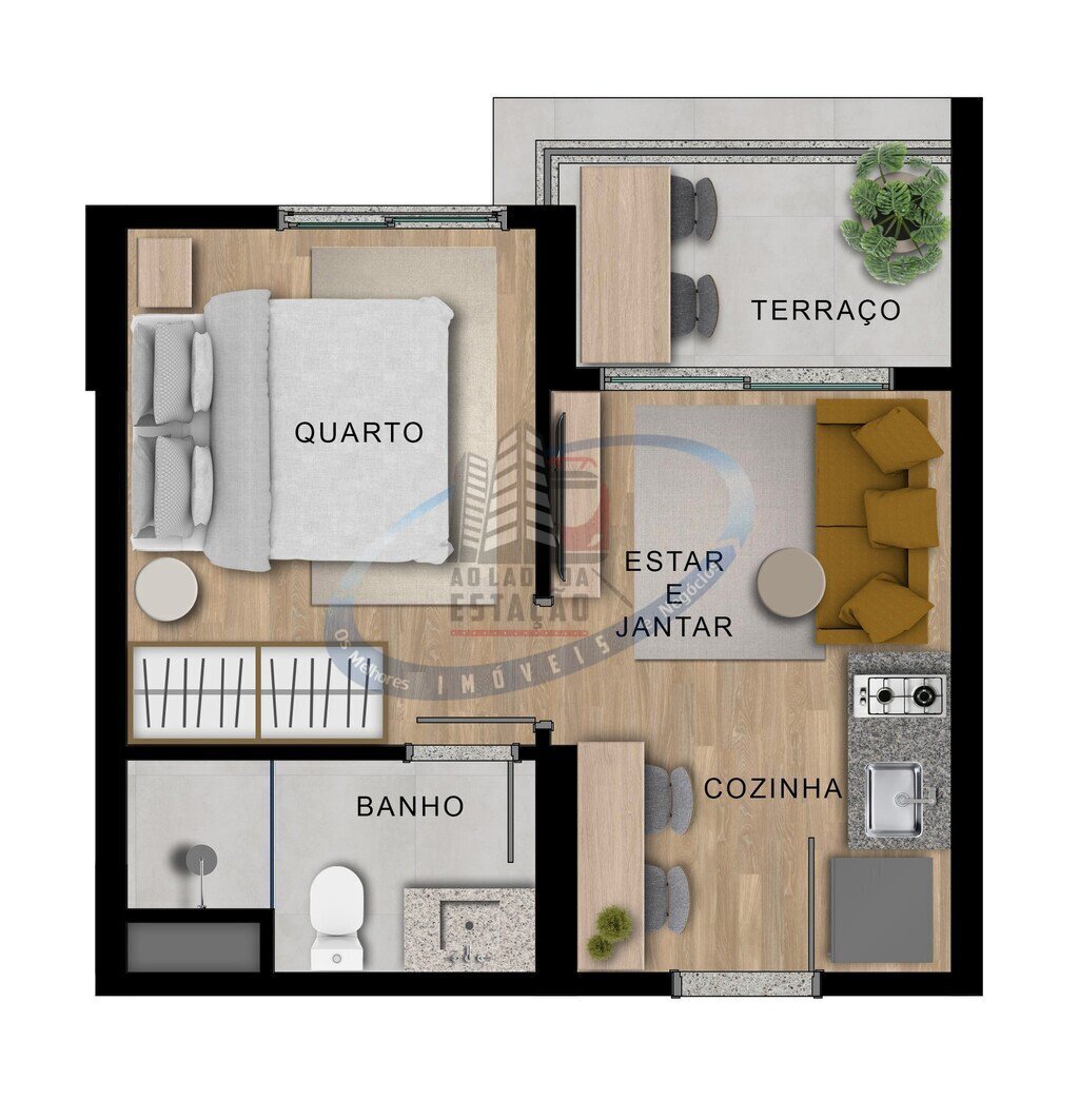 Apartamento, 2 quartos, 39 m² - Foto 28