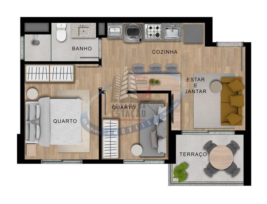 Apartamento, 2 quartos, 39 m² - Foto 31