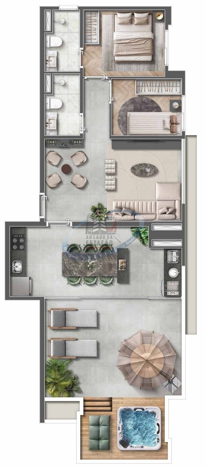 Apartamento, 2 quartos, 38 m² - Foto 25