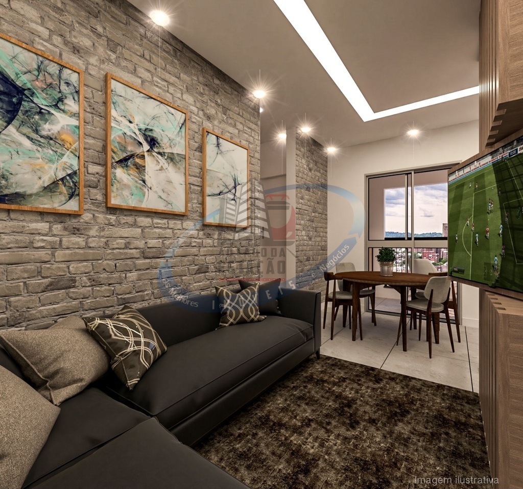 Apartamento à venda com 2 quartos, 44m² - Foto 2