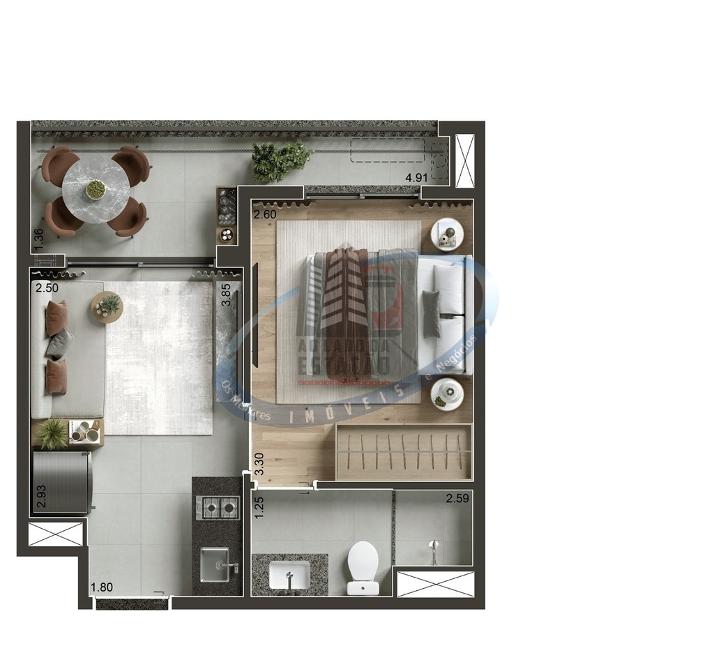 Apartamento, 1 quarto, 29 m² - Foto 26