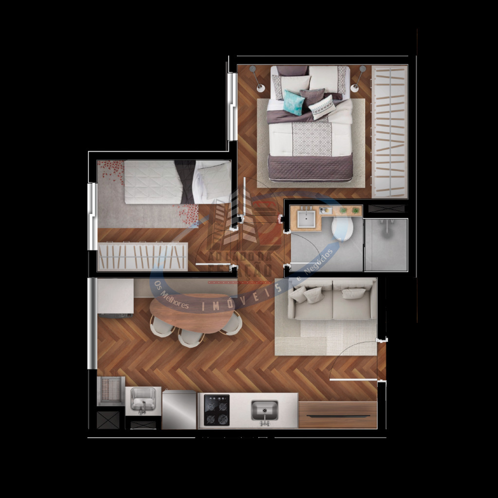 Apartamento, 2 quartos, 33 m² - Foto 18