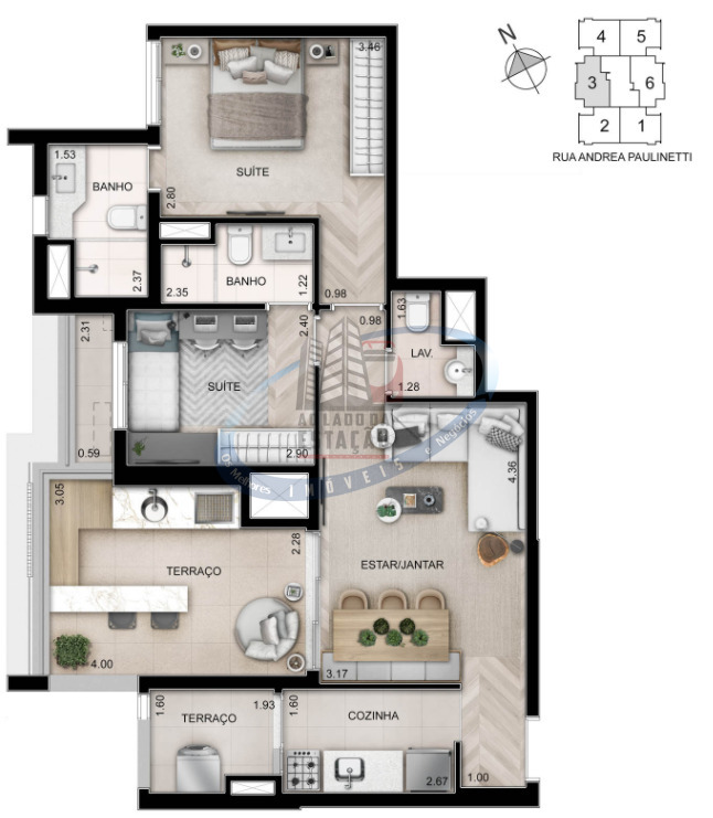 Apartamento, 2 quartos, 76 m² - Foto 26
